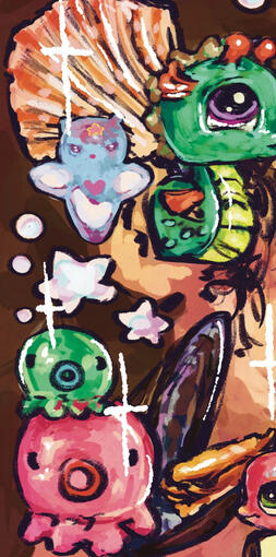 Scatter Brain Close Up