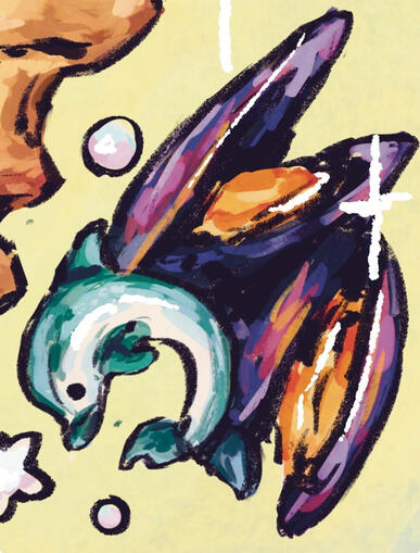Scatter Brain Close Up